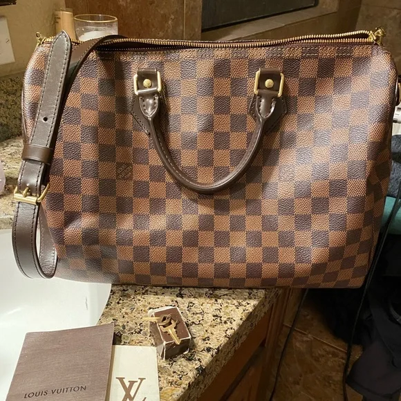 SPEEDY BANDOULIÈRE 35 Louis Vuitton - Picture 3 of 14